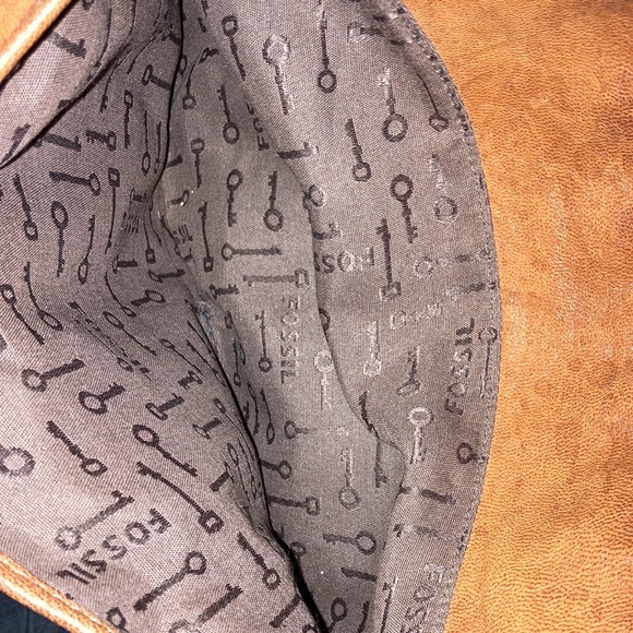 Fossil Messenger Bag Tan - Picture 10 of 12